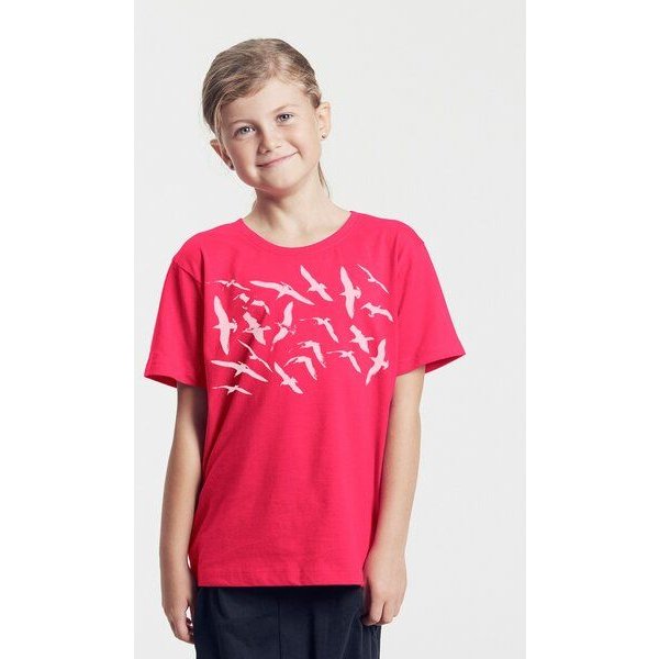 Peaces.bio - handbedruckte Biomode Bio-Kinder T-Shirt Möwen