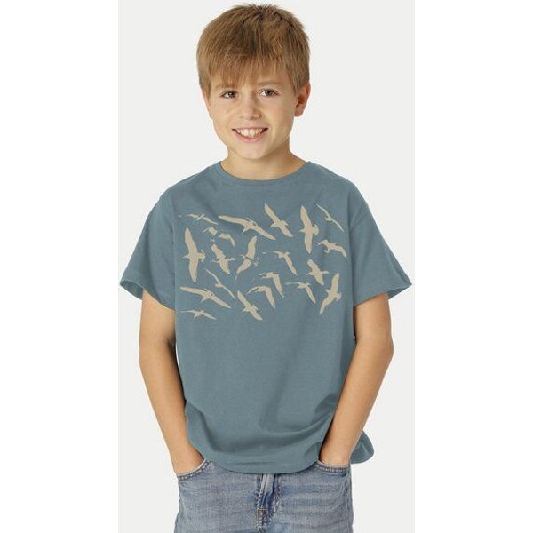 Peaces.bio - handbedruckte Biomode Bio-Kinder T-Shirt Möwen