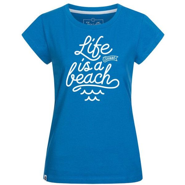 Lexi&Bö Life is a beach T-Shirt Damen