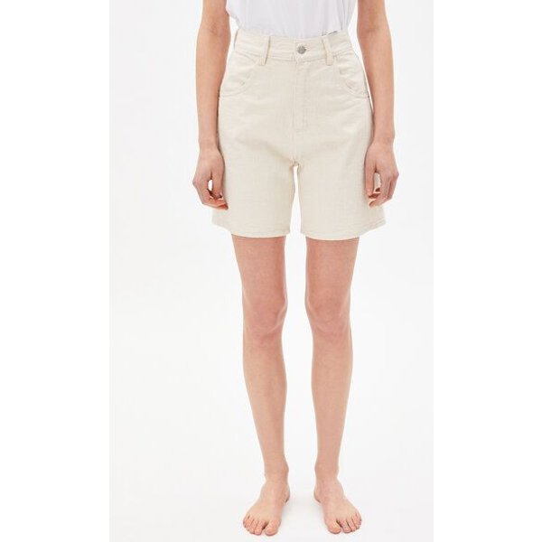 ARMEDANGELS FREYMAA UNDYED - Damen Denim Shorts aus Bio-Baumwoll Mix (recycled)