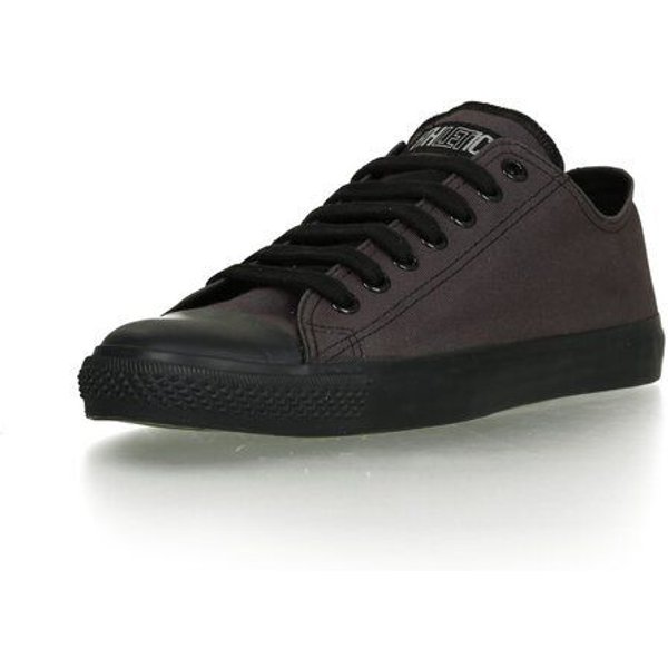 Ethletic Black Cap Lo Cut Classic Pewter Grey | Jet Black