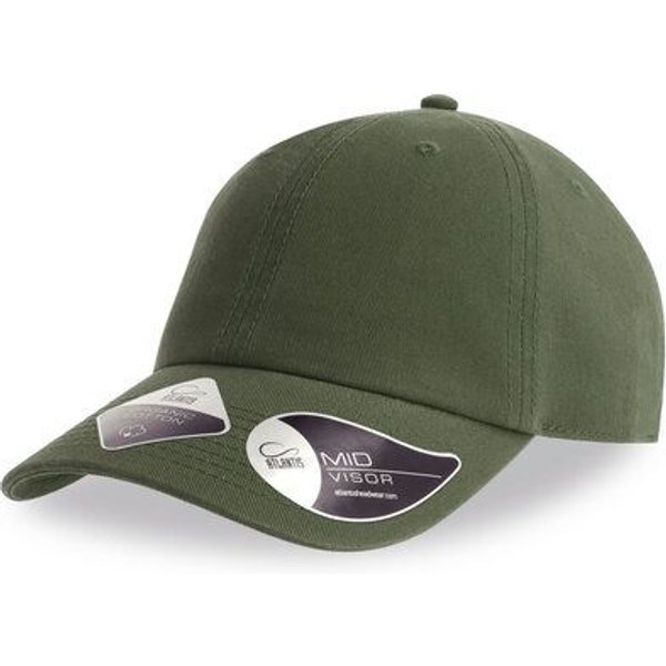 Atlantis Headwear Atlantis Fraser Cap Bio Baumwolle verschiedene Farben verstellbar