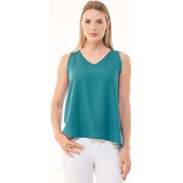 ORGANICATION Ärmellose Bluse aus TENCEL Lyocell