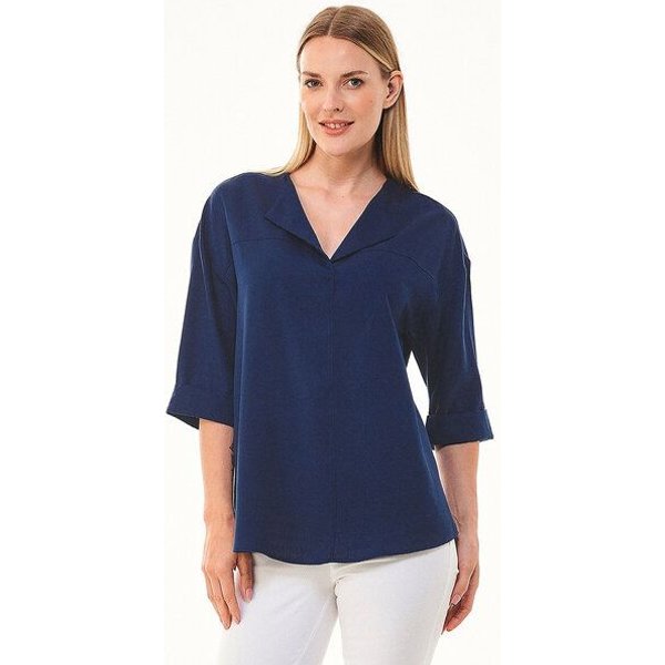 ORGANICATION 3/4-Arm Bluse aus TENCEL Lyocell