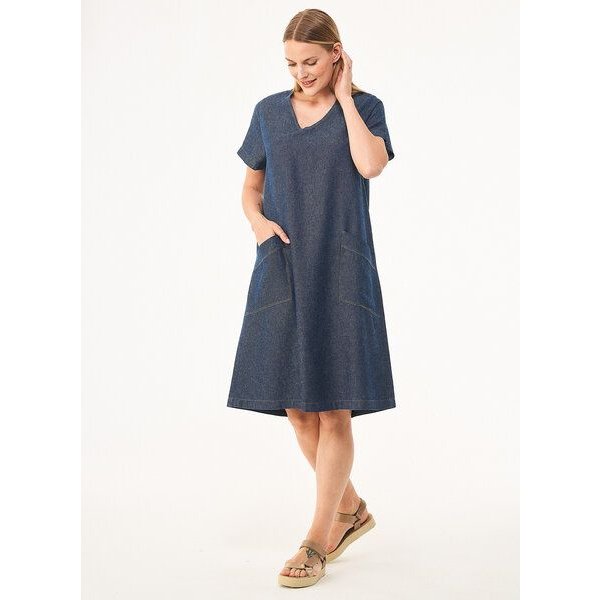 ORGANICATION Jeanskleid aus Bio-Baumwolle und TENCEL Lyocell mit Hanf