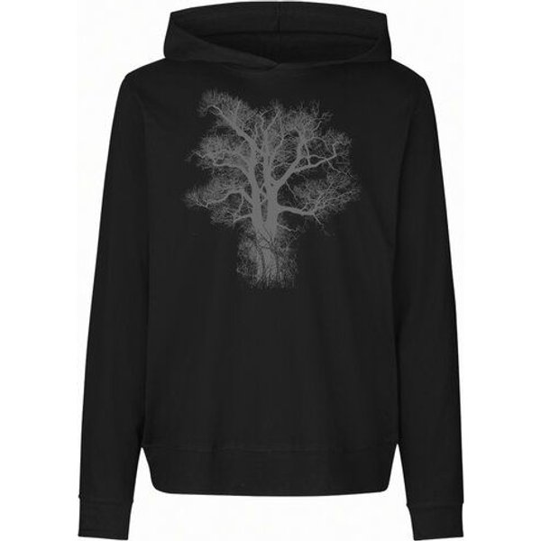 Peaces.bio - handbedruckte Biomode Damen Jersey-Hoodie Chestnut