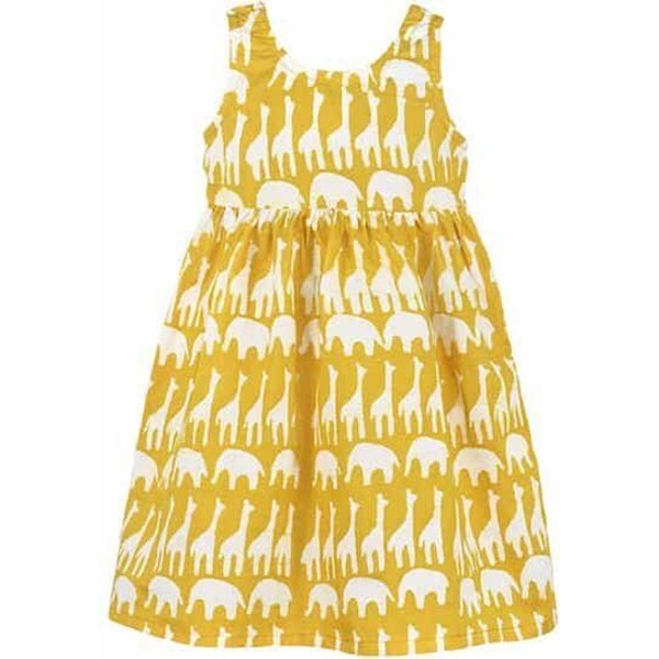 Global Mamas Bio Kleid Girls - SUNDRESS - Sahara