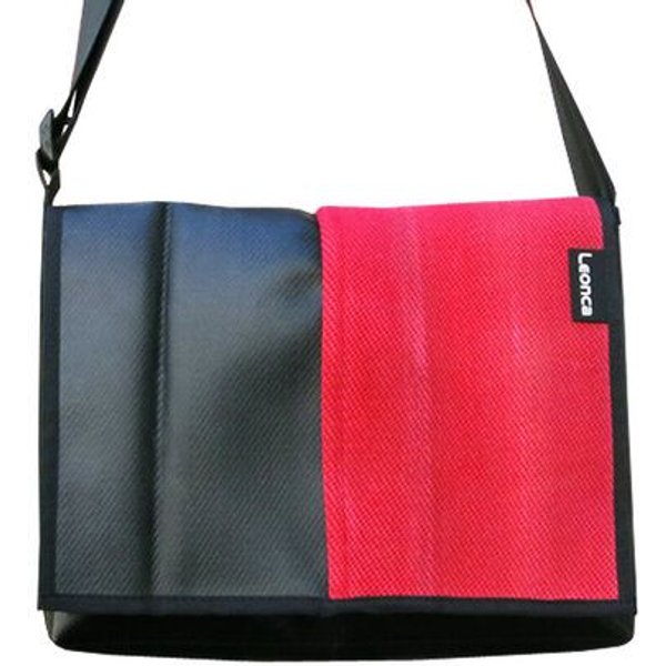 Leonca Taschen aus Feuerwehrschlauch in 3 Farben/ 5 Größen