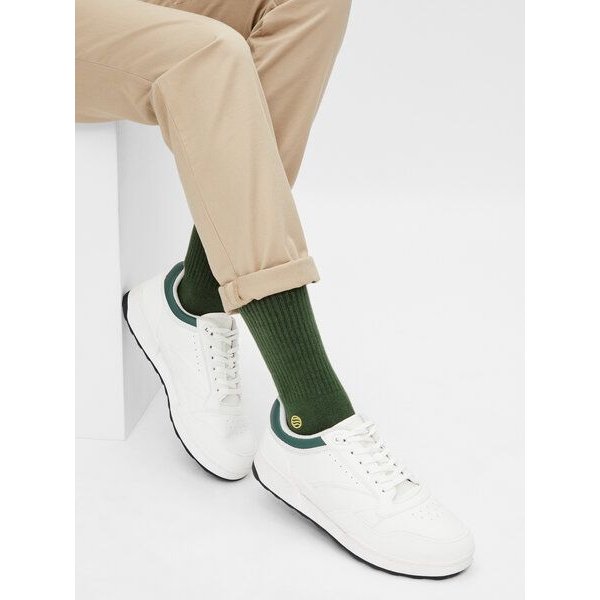 Bunte Tennissocken | Bio GOTS | Rot | Blau | Grün | Hellblau | Natural Vibes Originals | Socken | Herren Damen