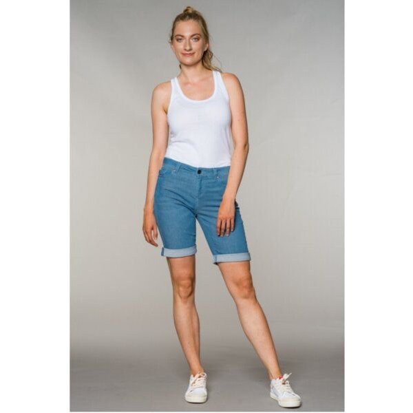 Feuervogl fv-Mol:ly | Bermuda Shorts | Light Denim