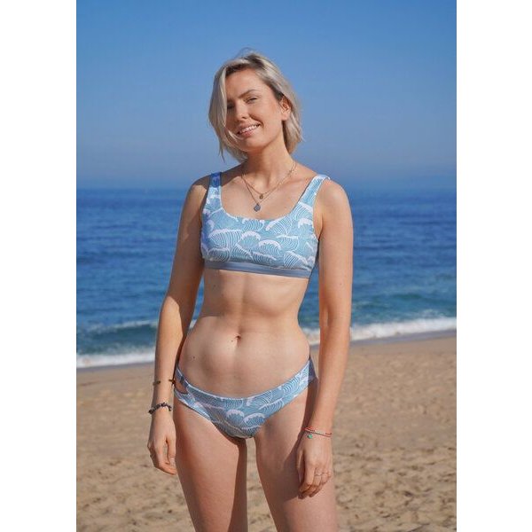 boochen Bikini Slip Caparica - wendbares Surf Bikini-Unterteil - Prints