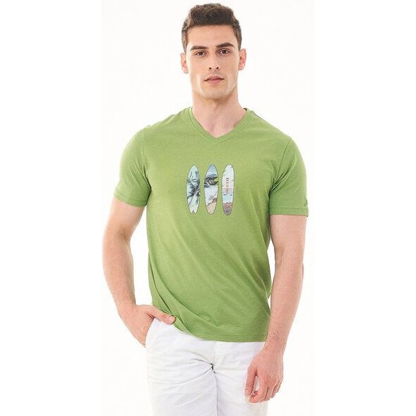 ORGANICATION T-Shirt aus Bio-Baumwolle mit Print