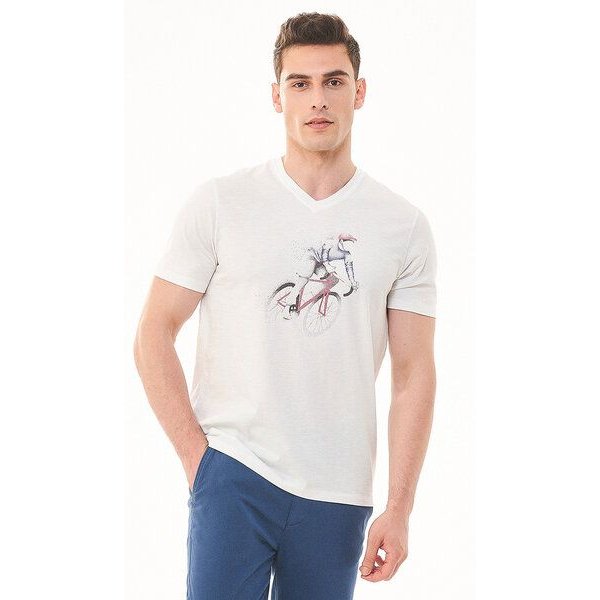 ORGANICATION T-Shirt aus Bio-Baumwolle mit Print