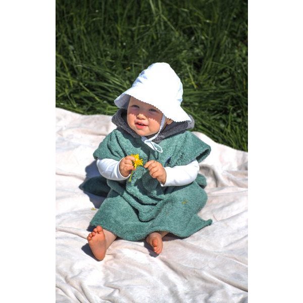 Zeachild Baby Badeponcho aus Bambusfrotte