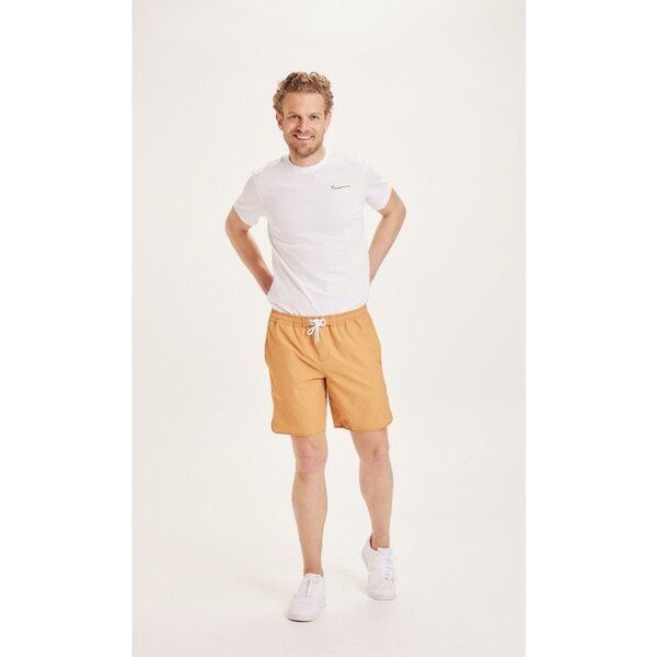 KnowledgeCotton Apparel Badehose SEA Boardshorts mit feinem Muster