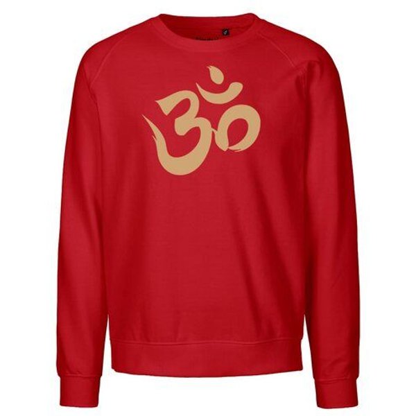 Peaces.bio - handbedruckte Biomode Bio Damen Sweatshirt Loose Fit Om
