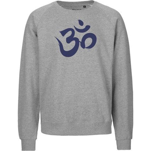 Peaces.bio - handbedruckte Biomode Bio Damen Sweatshirt Loose Fit Om