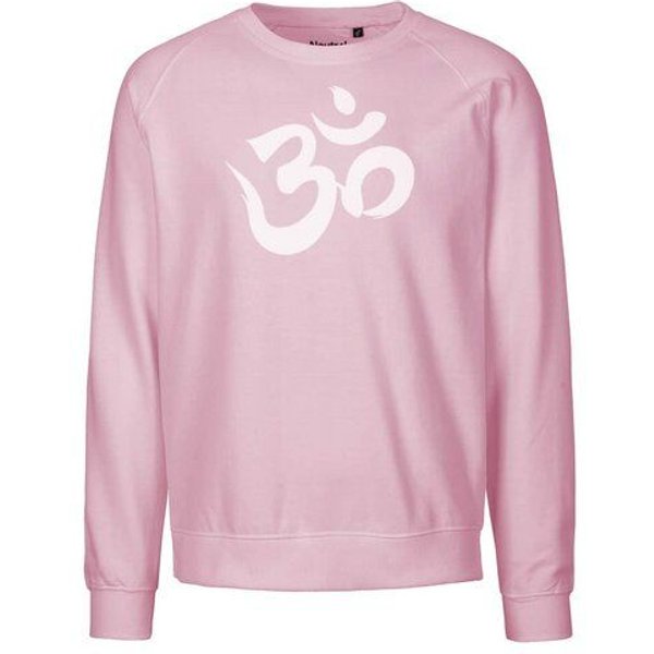 Peaces.bio - handbedruckte Biomode Bio Damen Sweatshirt Loose Fit Om