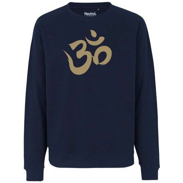 Peaces.bio - handbedruckte Biomode Bio Damen Sweatshirt Loose Fit Om