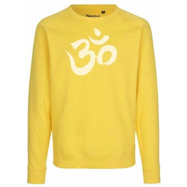 Peaces.bio - handbedruckte Biomode Bio Herren Sweatshirt Om