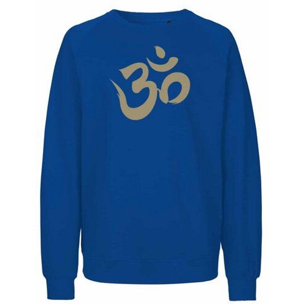 Peaces.bio - handbedruckte Biomode Bio Herren Sweatshirt Om