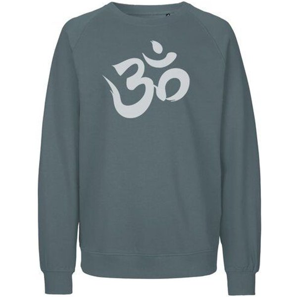 Peaces.bio - handbedruckte Biomode Bio Herren Sweatshirt Om