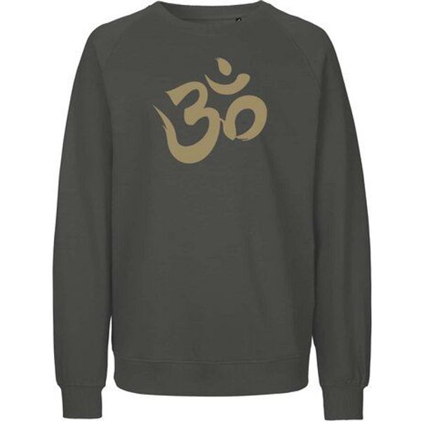 Peaces.bio - handbedruckte Biomode Bio Herren Sweatshirt Om