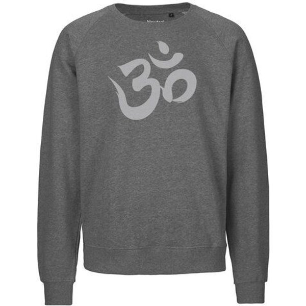 Peaces.bio - handbedruckte Biomode Bio Herren Sweatshirt Om