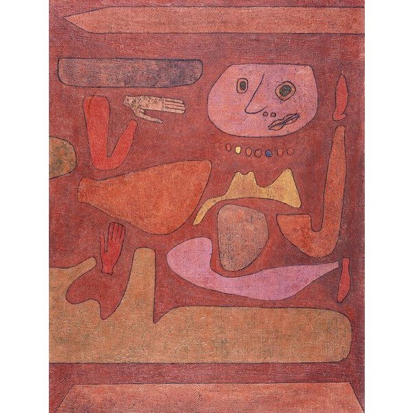 Photocircle Poster / Leinwandbild - Paul Klee: Der Mann der Verwirrung