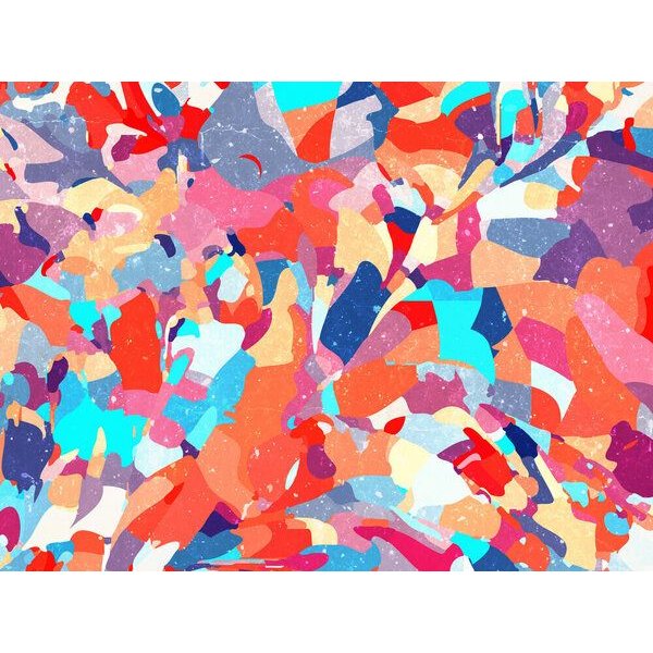 Photocircle Poster / Leinwandbild - Mosaic Floor
