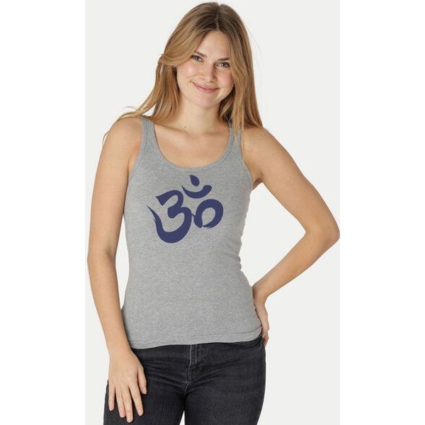 Peaces.bio - handbedruckte Biomode Bio-Damen-Tank Top Om