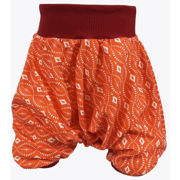 liebewicht kurze Pumphose Sommerhose gemustert aus Biobaumwolle