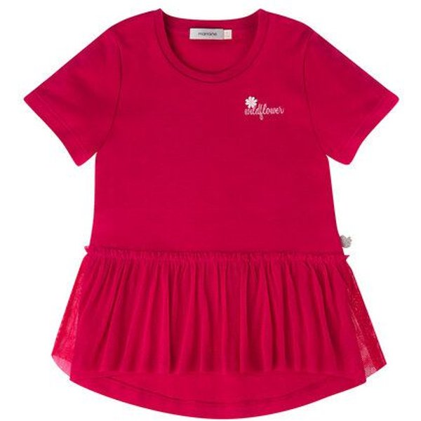 Marraine Kids Longshirt mit Tüll aus Bio Baumwolle "Wildflower"