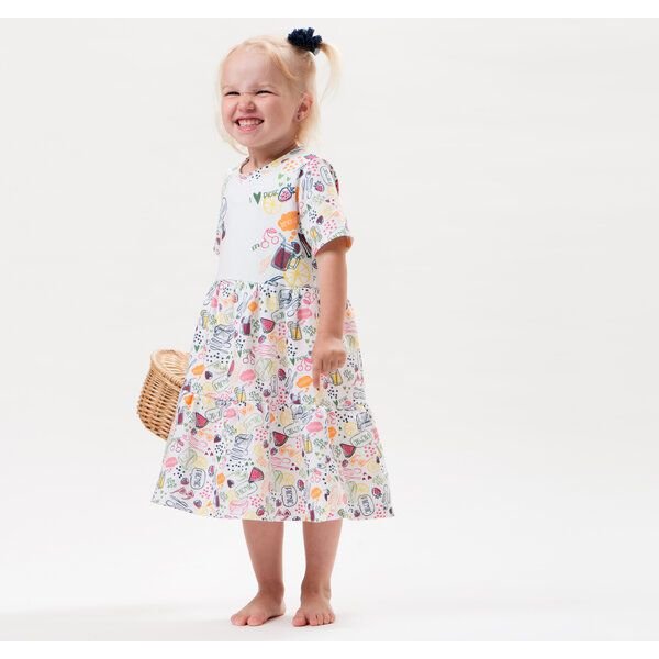 Marraine Kids T-Shirtkleid aus Bio Baumwolle "Juicy"