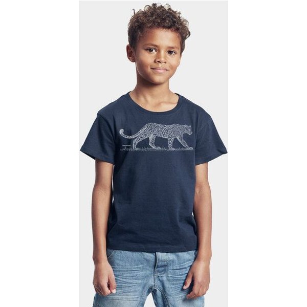 Peaces.bio - handbedruckte Biomode Bio-Kinder T-Shirt Leopard