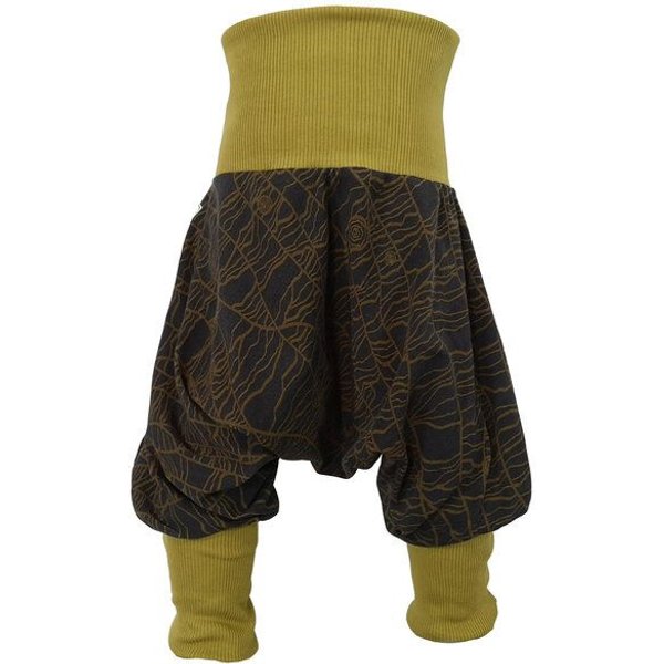 liebewicht Yogahose Pumphose Bio Jersey "KaktusHerz" mit Bündchen nach Wahl