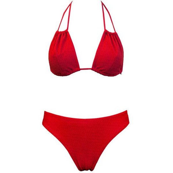 Anekdot Geranium Bikini Set Low Versatile Top + Skyline Slim Slip