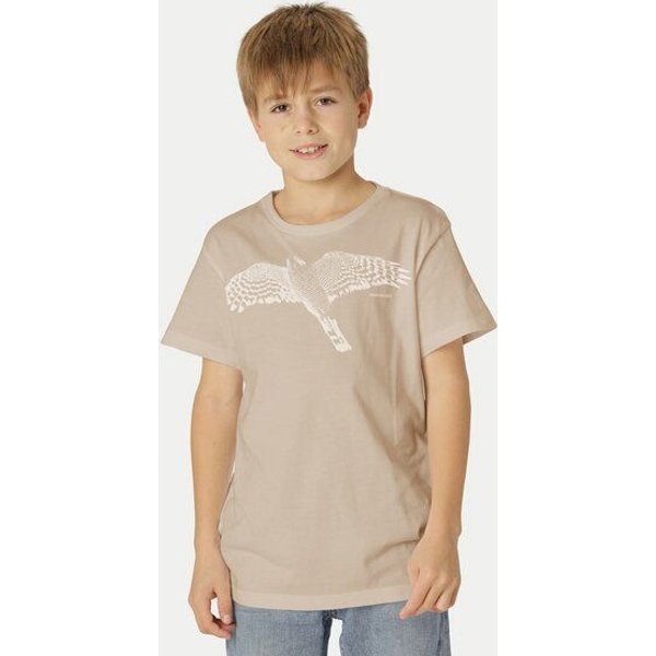 Peaces.bio - handbedruckte Biomode Bio-Kinder T-Shirt Sperber