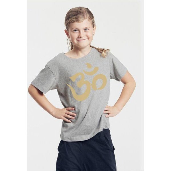 Peaces.bio - handbedruckte Biomode Bio-Kinder T-Shirt Om