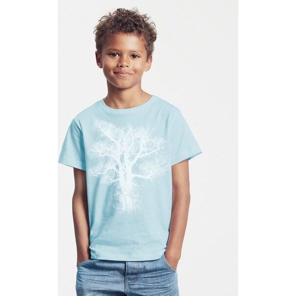 Peaces.bio - handbedruckte Biomode Bio-Kinder T-Shirt Chestnut