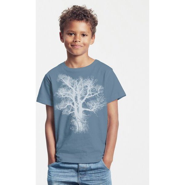 Peaces.bio - handbedruckte Biomode Bio-Kinder T-Shirt Chestnut