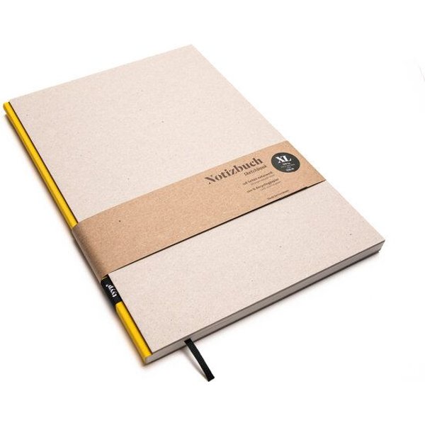 tyyp Großes Design-Notizbuch (Recyclingkarton)