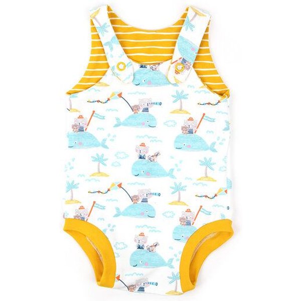 Sternchenwolke BIO Sommerstrampler "Travel Bear"