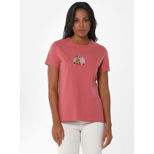ORGANICATION T-Shirt aus Bio-Baumwolle mit Print