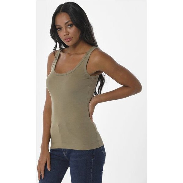 ORGANICATION Geripptes Basic Top aus Bio-Baumwolle