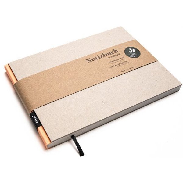 tyyp Skizzenbuch A5 querformat - perforiert - 100% Recyclingpapier