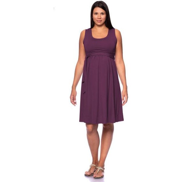 Milchshake 104 elegantes Basic Umstands- & Stillkleid aus TENCEL Modal