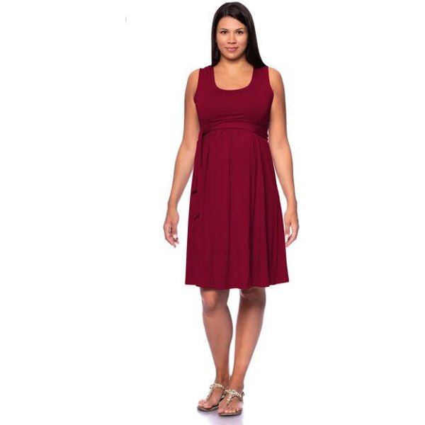 Milchshake 104 elegantes Basic Umstands- & Stillkleid aus TENCEL Modal