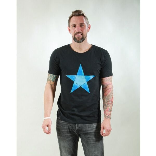 NATIVE SOULS T-Shirt Herren - Origami Star
