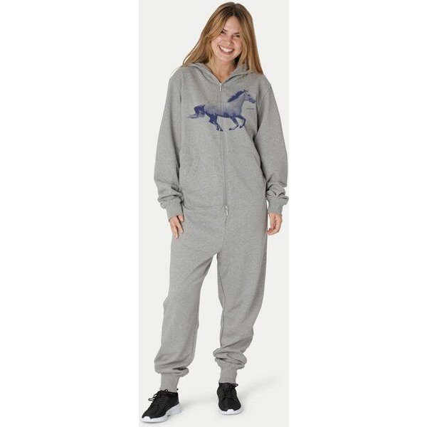 Peaces.bio - handbedruckte Biomode Jumpsuit Horsepower Damen